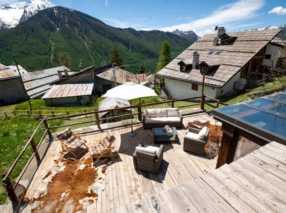 Chalet Sestriere Champlas du Col Esterno foto